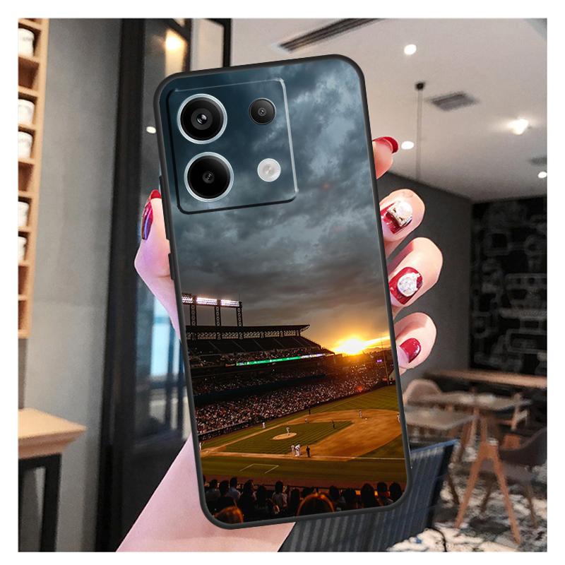 Baseball Case For Xiaomi Redmi 12 13 C 9C 10C Redmi Note 13 Pro 9 10 11 12 9S 10S 11S 12S Back Cover