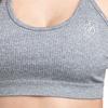 SikSilk Womens/Ladies Ribbed Sports Bra