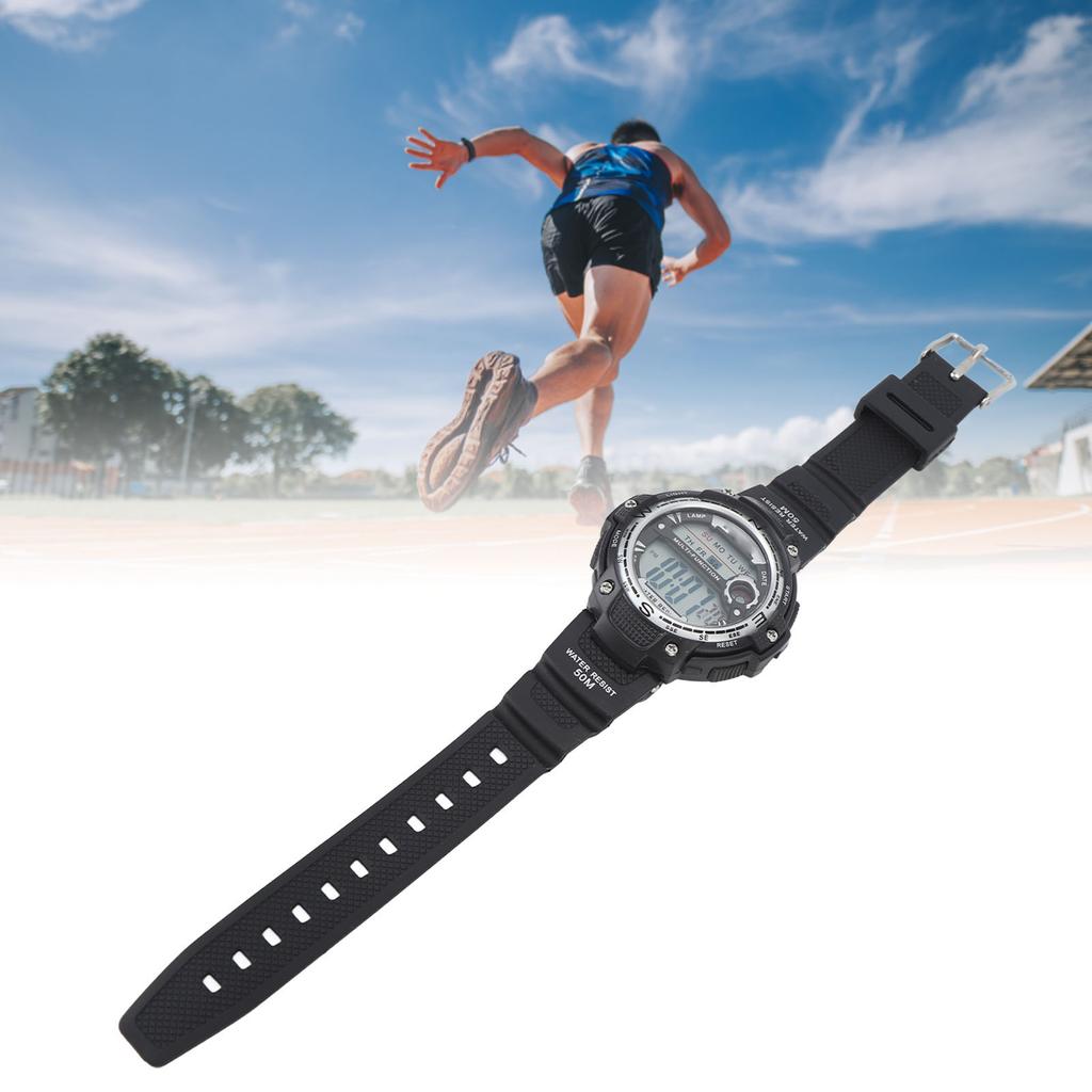 Multi Function Digital Watch 68mAh Luminous WR50M Waterproof Digital Sports Watch for Men Boys