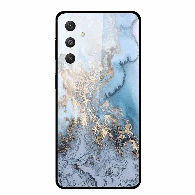 For Samsung Galaxy S25 Plus Case Hard Back Cover Tempered Glass Case For Samsung S25 Plus M55 A16 5G Phone Case Soft TPU Bumper