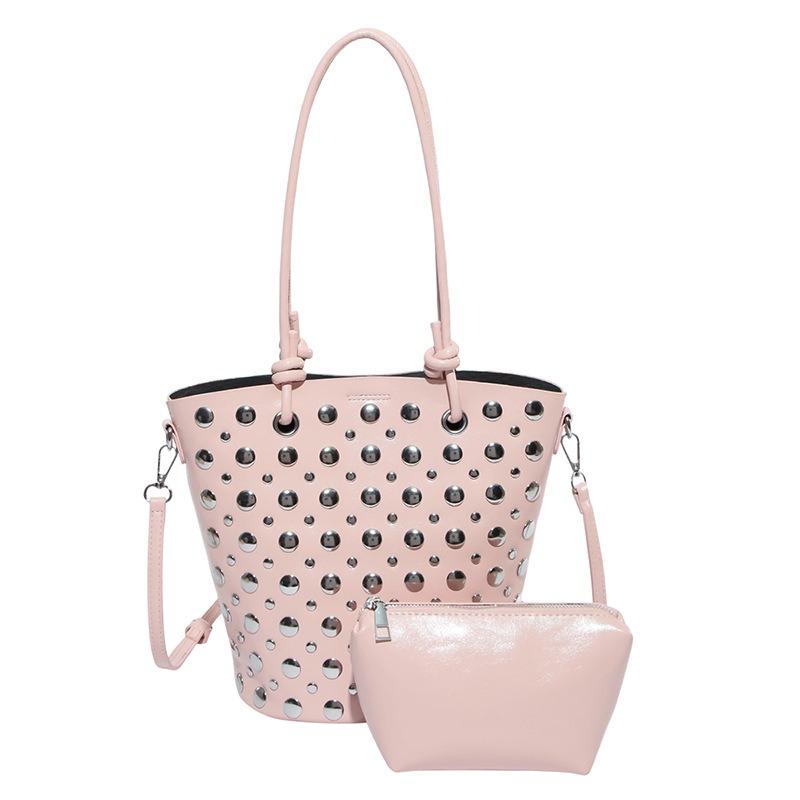 Large-capacity, High-end, Lazy and Fashionable, Hollowed-out Carved Commuting Single-shoulder Underarm Bag