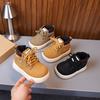 Children's Martin Boots with Soft Soles, New British Style Single Boots for Autumn and Winter, Soft Soled Boys' Ankle Boots, Girls' Boots