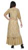 Moomaya V Neck Printed Kurta And Palazzo Pant Set Ethnic Wear Dress For