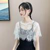 Women Scarf Lace Lace Shawl White Black Blouse Shoulders Scarf Fake Collar Cape Spring Autumn