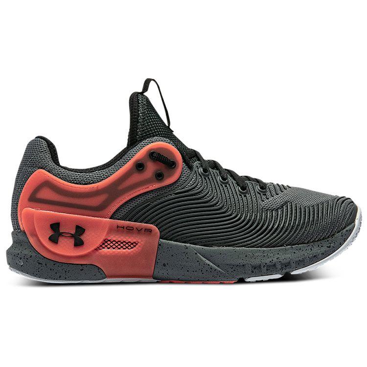 Under Armour Hovr Apex 2 Comfortable Shock Absorption Non-Slip Wear-Resistant Breathable Low-Top Training Shoes Unisex sneaker Peach Gray 3023007-102