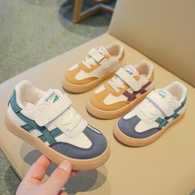 Chaussures de loisirs pour enfants 2025 Printemps et Automne Chaussures de sport pour garçons Chaussures blanches pour filles