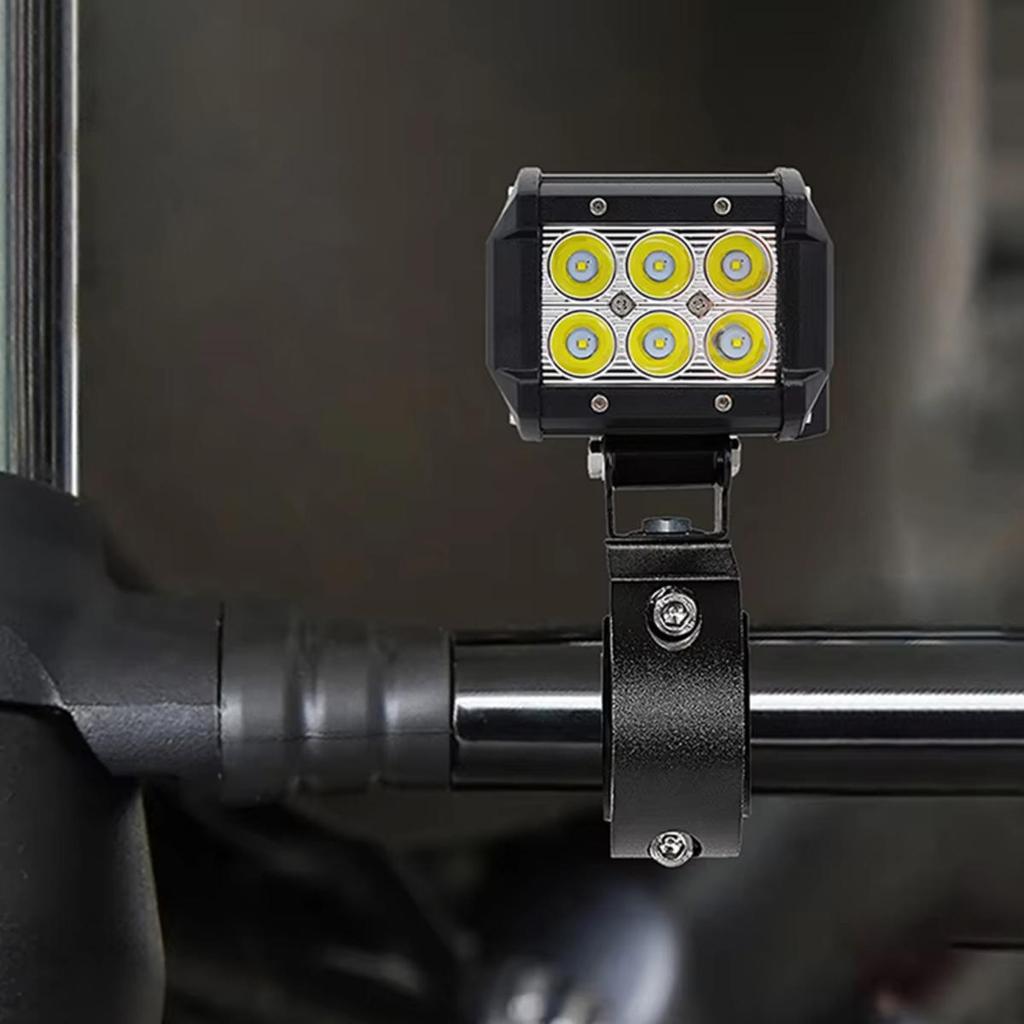 Bull Bar Mount Bracket Fog Driving Light Spotlight Universal Clamp Bracket for Car Motorcycle Fog Light Mount
