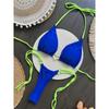 Splicing Halter Mini Thong High Cut Bikini Women Swimwear Female Swimsuit Two-Pieces Bikini Set Bather Bathing Suit Swim