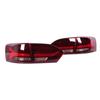 VLAND Full LED Dynamic Tail Lights Cherry Red Lens IP67 Waterproof Fit for MK6 2011 2014