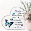 2D Flat, Sympathy Bereavement Condolence Gift Acrylic Decor Sign, Home Decor Plaque Hanging Wall Art Decorative Garden Decoration for Room Door Signs