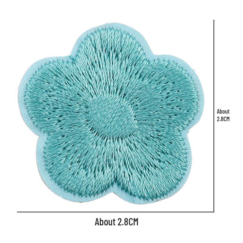 DIY Self-Adhesive Embroidery Patch Stickers for Clothing and Journals