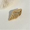 Vacation Style Starfish Hair Clip Golden Color Hair Accessories Duckbill Hair Clip  Seaside Wear
