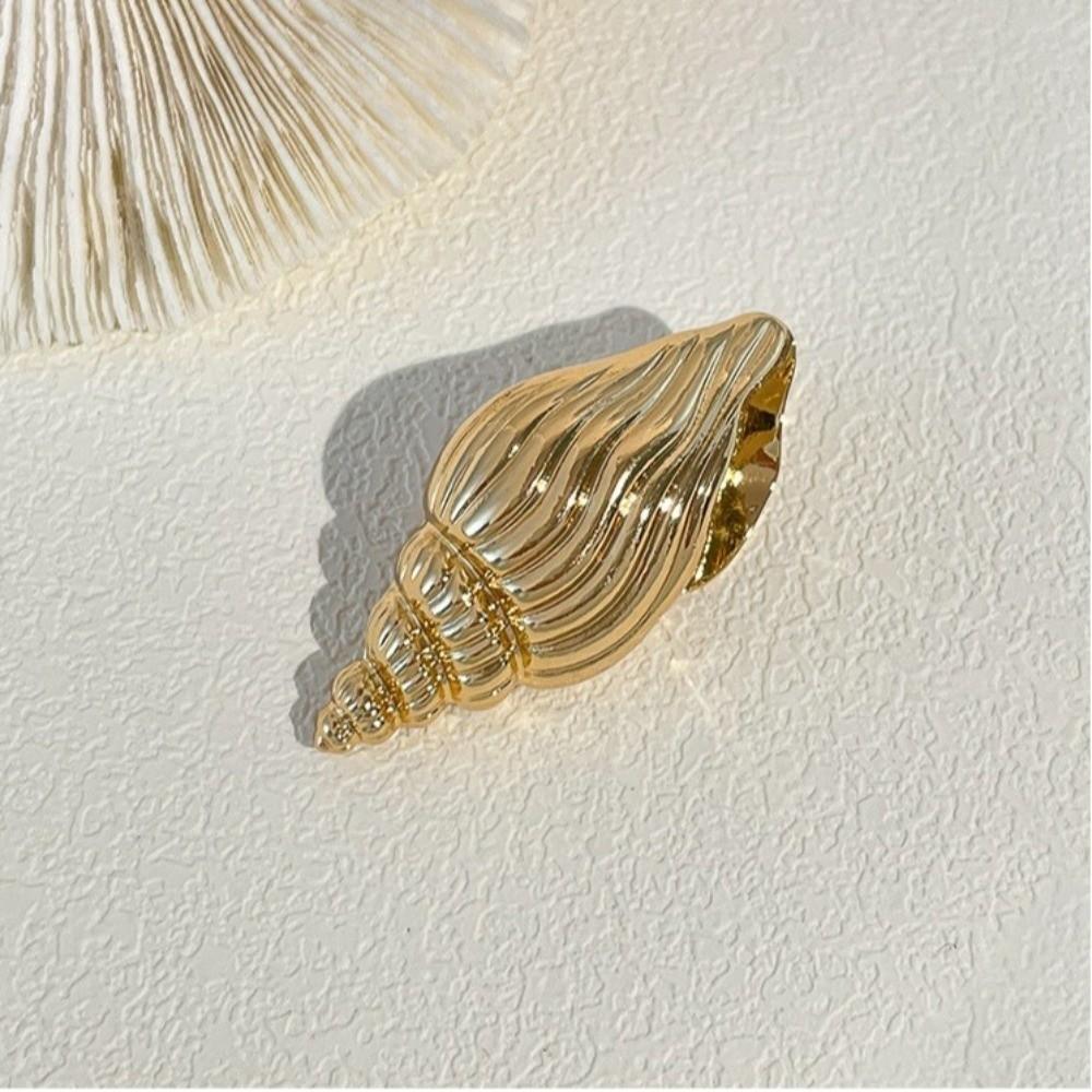 Vacation Style Starfish Hair Clip Golden Color Hair Accessories Duckbill Hair Clip Seaside Wear