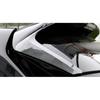 Car Accessories Fit for Toyota Highlander ABS 2014 2015 2016 2017 2018 2019 Side Rear Window Spoiler Wing Cover Trims (Carbon Fiber) 2PCS