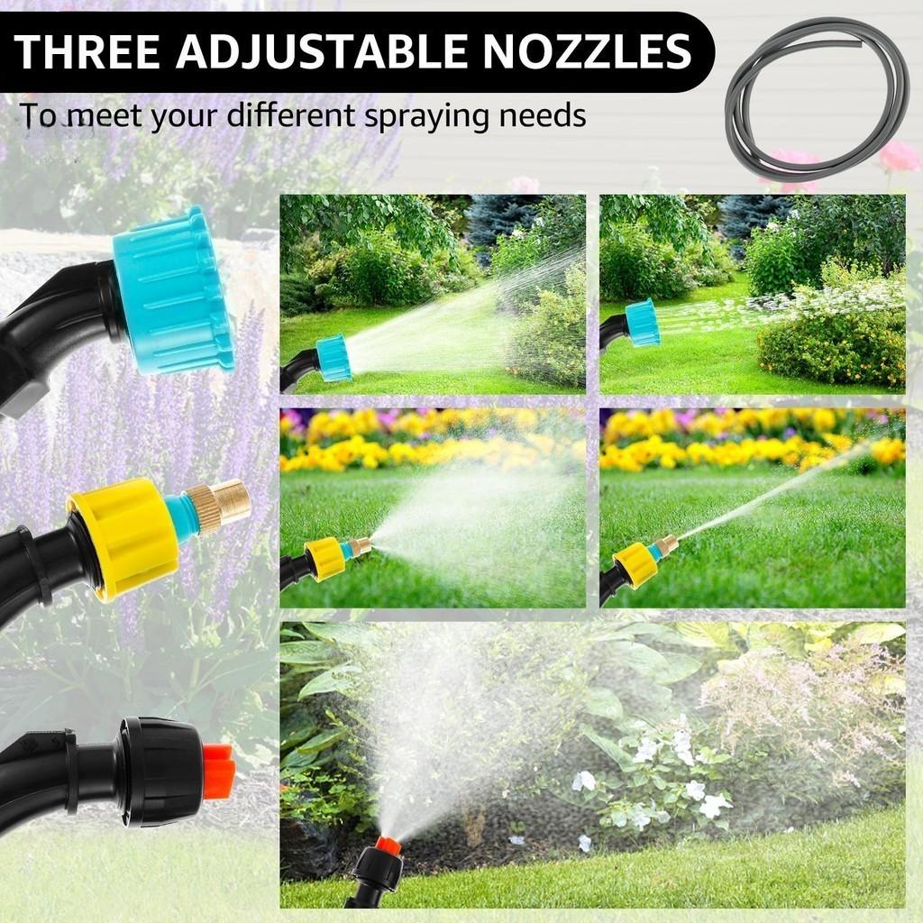 Telescopic Watering Spray Irrigation Tools Portable Electric Garden Sprayer Yard Lawn USB Rechargeable Plant Spray Mister
