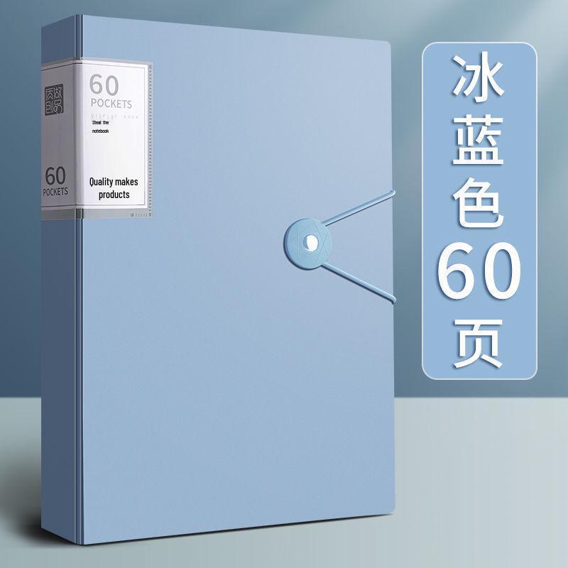 Transparente Mehrschichtige A4 Register: Dokumentenmappe, 40/60 Seiten, Aufbewahrungstasche für Schülerauszeichnungen zur Klassifizierung