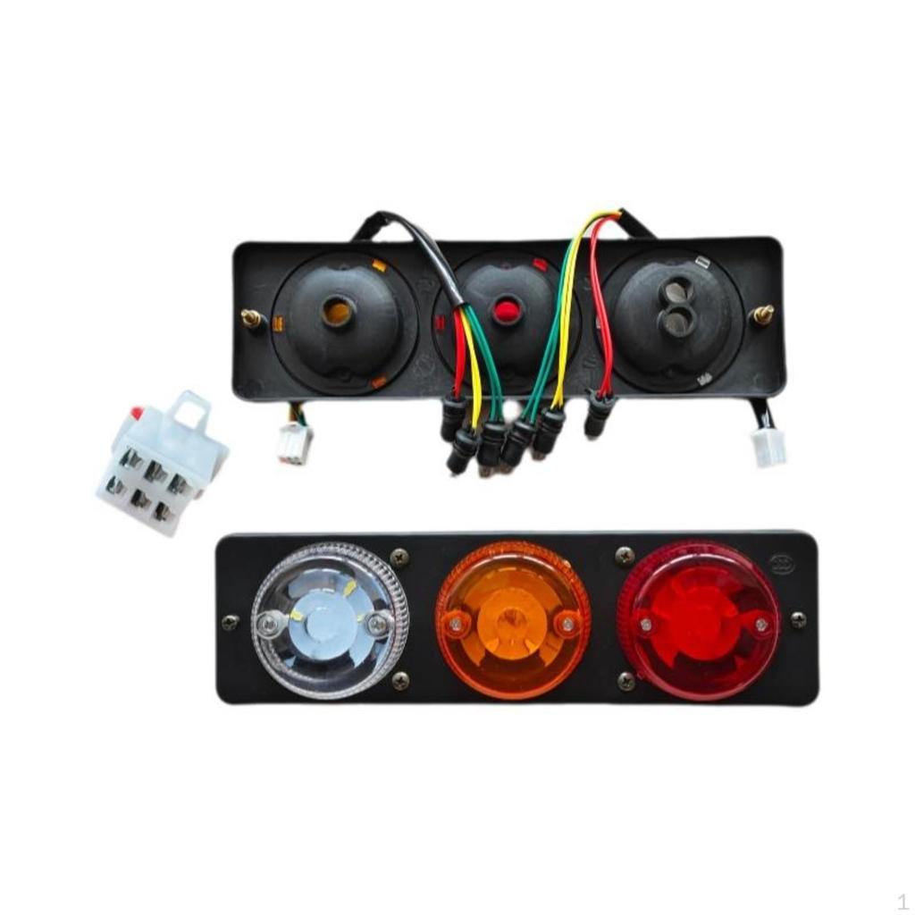 Electric Tricycle Lightemitting Diode Assembly, Brake and Turn Alert, 12V72V, Waterproof Warning