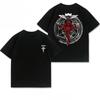 Men's Casual Comfortable Cotton T-Shirt Fantasy Alchemy Magic Circle Graphic Print Tee Summer Short Sleeve Streetwear Harajuku Hip-Hop Unisex