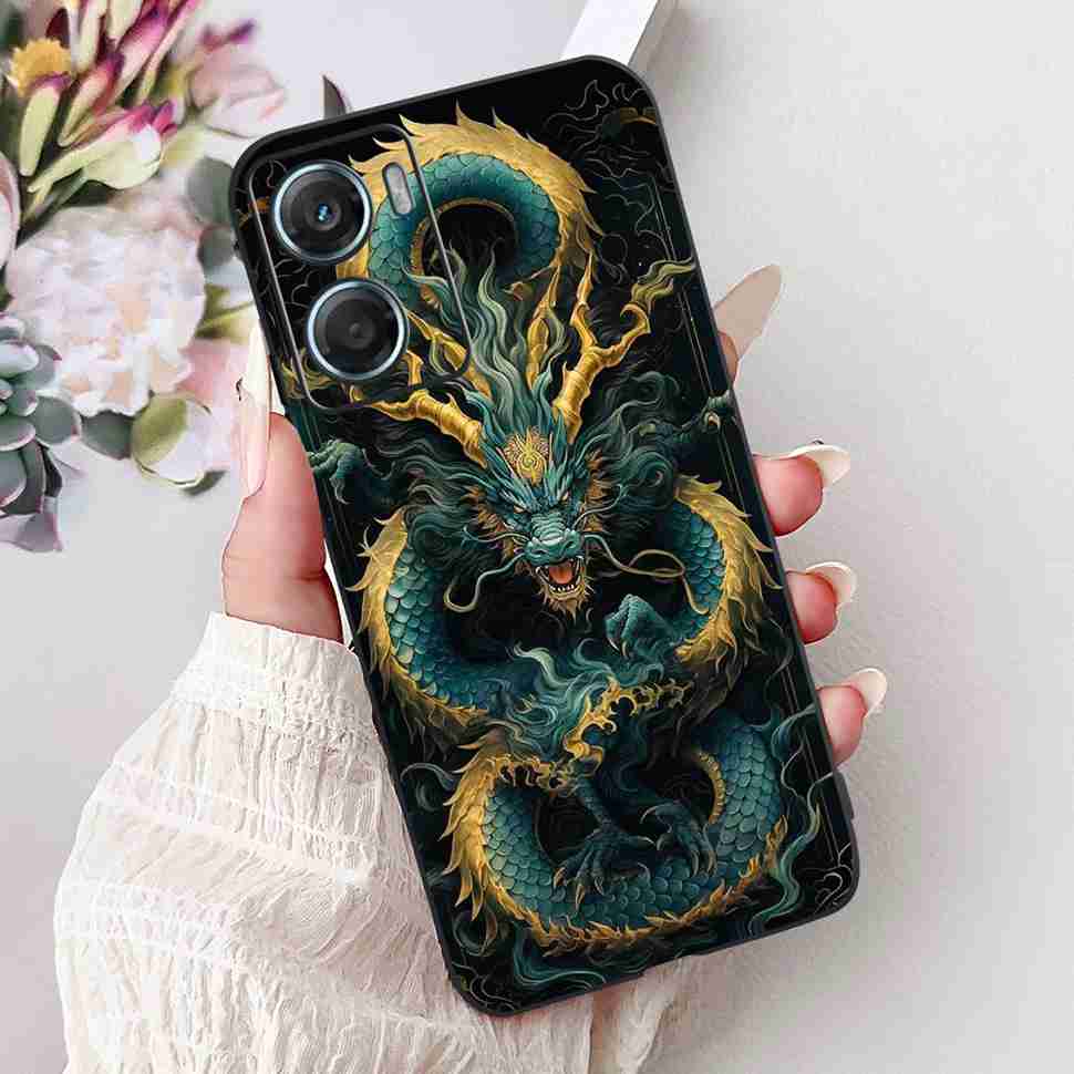 Hülle Für Motorola Moto G06 Luxus Cartoon Handy Rückseite Silikon Weiches TPU Für Moto G06 MotoG06 4G Hülle 6.88"