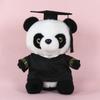 Graduation Panda Plush Toy - Customizable Doctor/Bachelor Uniform Gift
