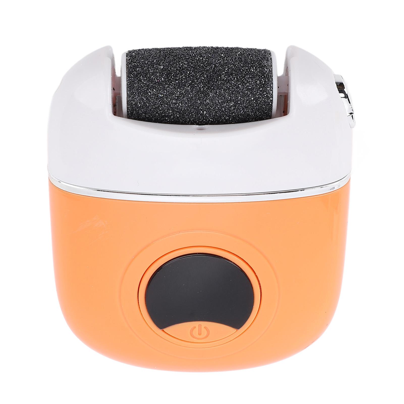 

Электрический инструмент для удаления мозолей со стоп, 2 скорости, автоматический светодиодный дисплей, 500 мАч, электрическая шлифовальная пилка для стоп, оранжевый цвет