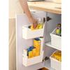 Plastic Bag Storage Box Multifunctional Trash Bag Container Garbage Bag Holder Kitchen Cabinet Storage Organizer