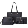Women's Bag New Fashionable Retro Child and Mother Bag Oblique Span Portable Shoulder Bag Four-piece Bag