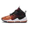 Li Ning Comfortable Versatile Non-Slip Shock Absorbing Wear-Resistant Warm Rebound High-Top Basketball Shoes Kids Sneakers Orange YKBR070-33