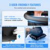 VEVOR Ice Bath Tub, 80 Cm Long Cold Water Therapy Plunge Tub for Athletes, Portable Outdoor Ice Barrel Plunge Pool for Recovery