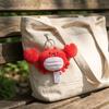 Weicher Plüsch-Essensanhänger Miniaturtasche Zarte Dekoration Neuer Snack-Schlüsselanhänger Rucksackdekoration