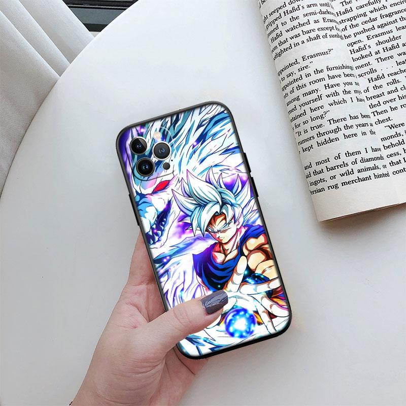 Anime Dragon Ball Goku Phone Case for Samsung Galaxy Note 10 20 S23 S22 Ultra FE Plus M06 M15 M16 M35 M55