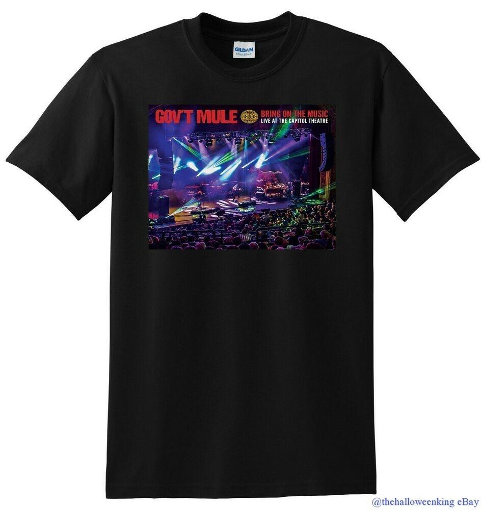 

Футболки унисекс Gov T Mule «Bring On The Music Live At The Capitol» S