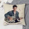SShawn Mendes Doublesided Printed Square Decorative Cushion Cover for Sofa Living Room Home Decor
