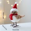 1pc Foam Birds Cute Christmas Friend Gifts Xmas Tree Home Garden Decor Pendants with Scarf