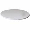 Polyester Round Tablecloth with Waterproofs Feature Table Cloth Cover Fit Tables Up to 90cm Spill Proof Table Cover