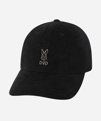 DOD Corduroy Ball Cap (Black)
