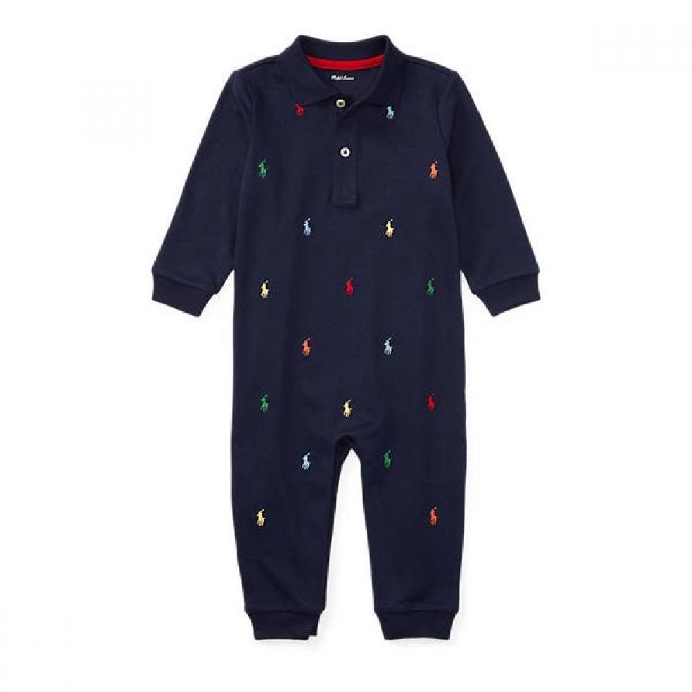 

Ralph Lauren Baby Boys Cotton Interlock Coverall Cwpoopci3320027410 9M