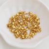 Gold-Plated Oil-Drip Leaf Clasp Jade Necklace Connector Accessory