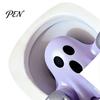 Waterproof 3D Wall Art Halloween Ghost Toilet Lid Decal, Self-Adhesive Horrible Cover Easy Apply Stickers Seat Stickers, for Bathroom Restroom