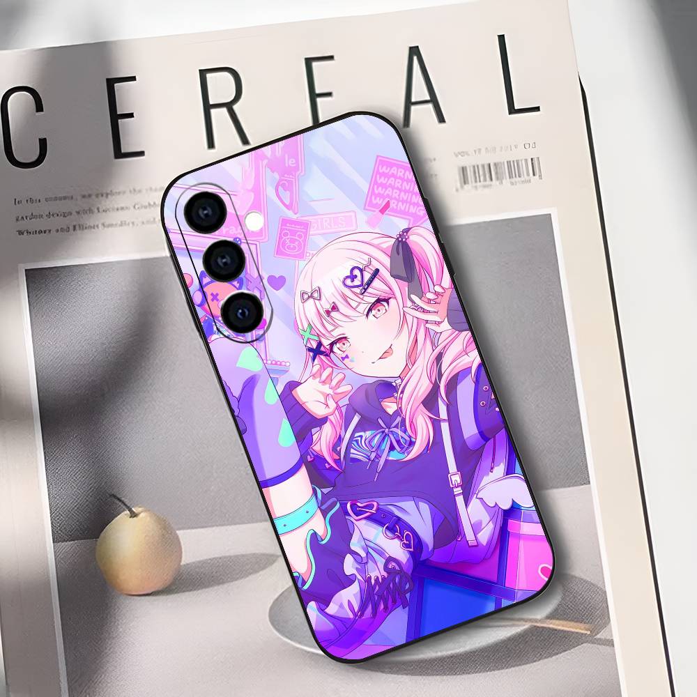 P-Project S-SEKAI Mizuki Akiyama Phone Case Silicone Soft For Samsung Galaxy A73,A72,A71,A70,A53,A52,A51