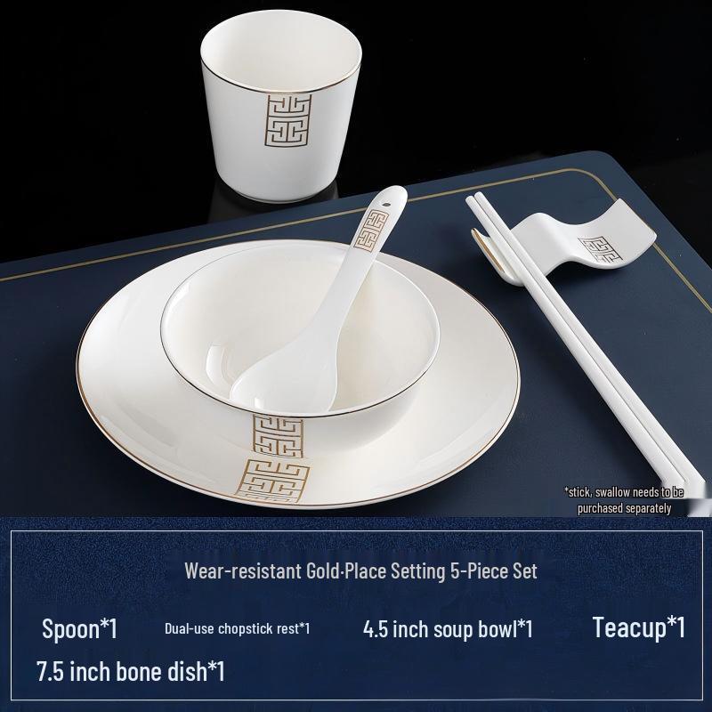 Premium Chinese Style Bone China Dinnerware Set
