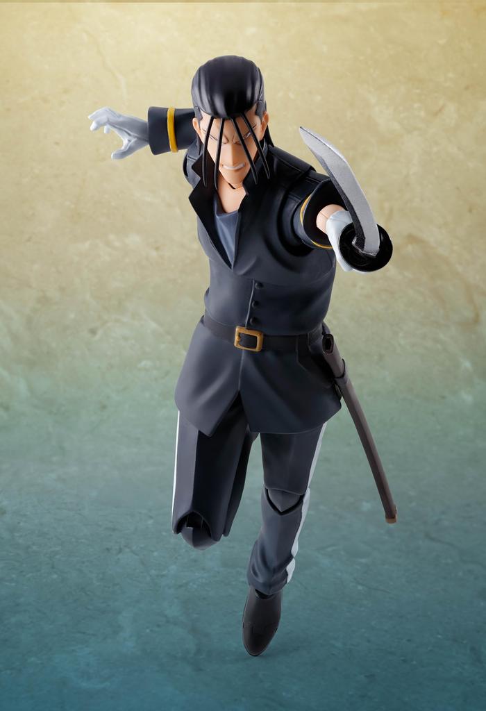 TAMASHII NATIONS Rurouni Kenshin Swordsman Romantic Hajime Saito 165mm Painted Movable Figure S.H.Figuarts -Meiji Story- Approx. PVC&ABS