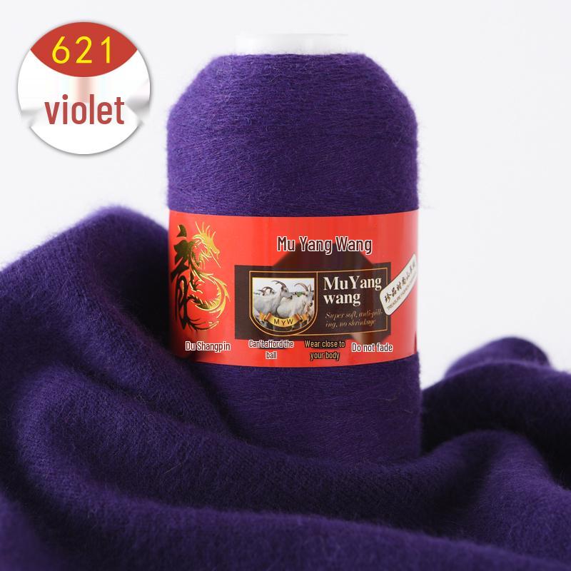 Pure Cashmere Machine-Knitted Medium-Fine Yarn for Hand-Knitting Scarves and Baby Items