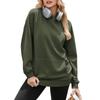 Women's Solid-color Fashionable Long-sleeved Top