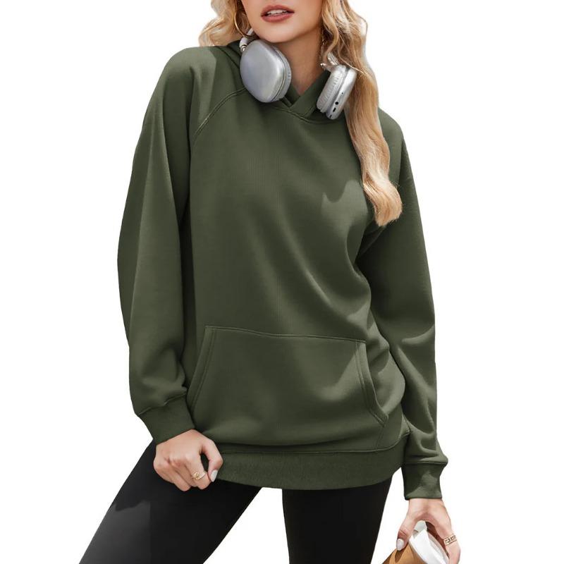 Women's Solid-color Fashionable Long-sleeved Top
