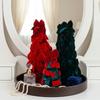 Handmade Craft Christmas Ornament Velvet Bow Christmas Tree Decor Hanging Pendant  Christmas Decor