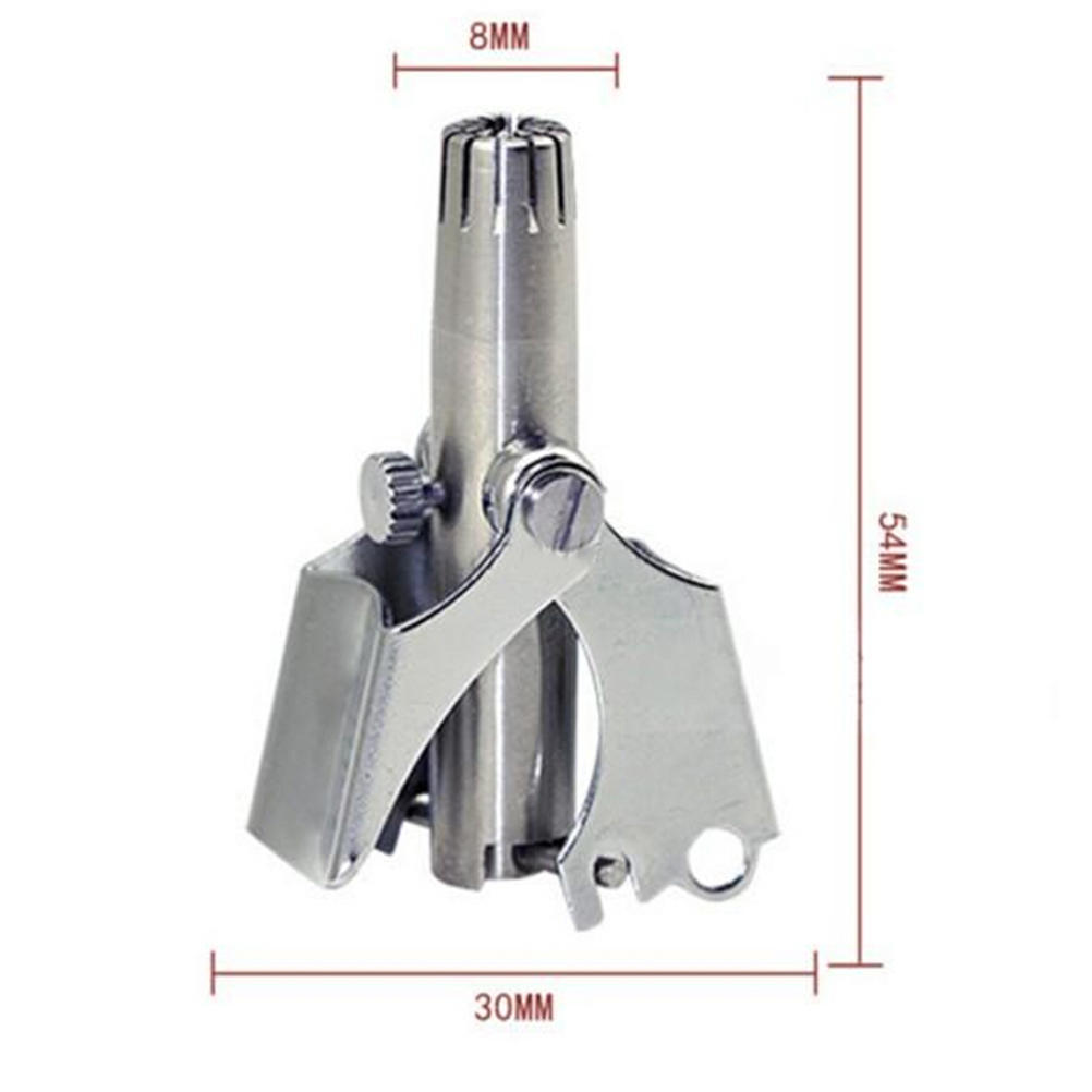 Manual Stainless Steel Nose Ear Hair Trimmer Hair Removal Clipper Cutting T30 Wf