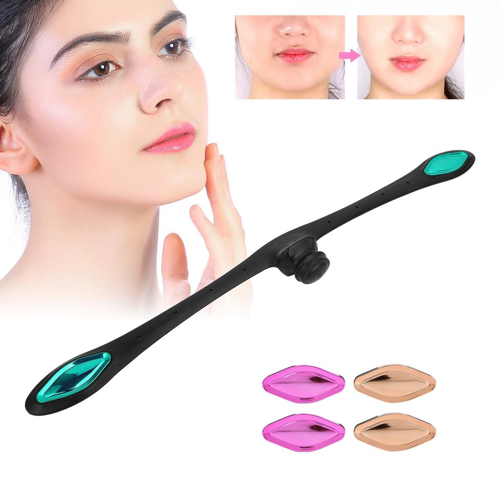Face Fitness Trainer Face Slimming AntiWrinkle Face Muscle Trainer Exercise Tool(Noir )