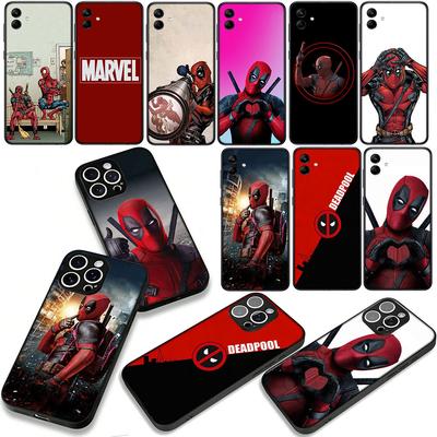For Samsung Galaxy A07 A13 A12 A14 A23 A42 A50 A51 A52 A53 A70 A71 A72 A21S A04 Note 20 9 8 10 Case Marvel Deadpool Superhero