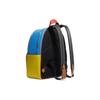 Coach Court 27 Silver Letter Logo Zipper Closure Pebble Grain Leather Backpack Women Backpack White CJ597-SVCAH